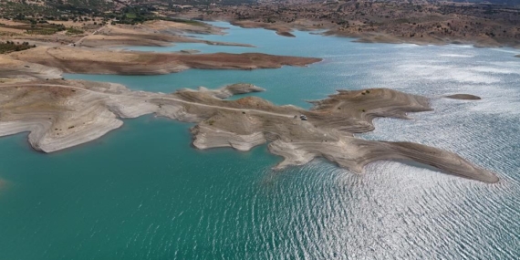 “Diyarbakır’ın Maldivleri” Havadan Görüntülendi