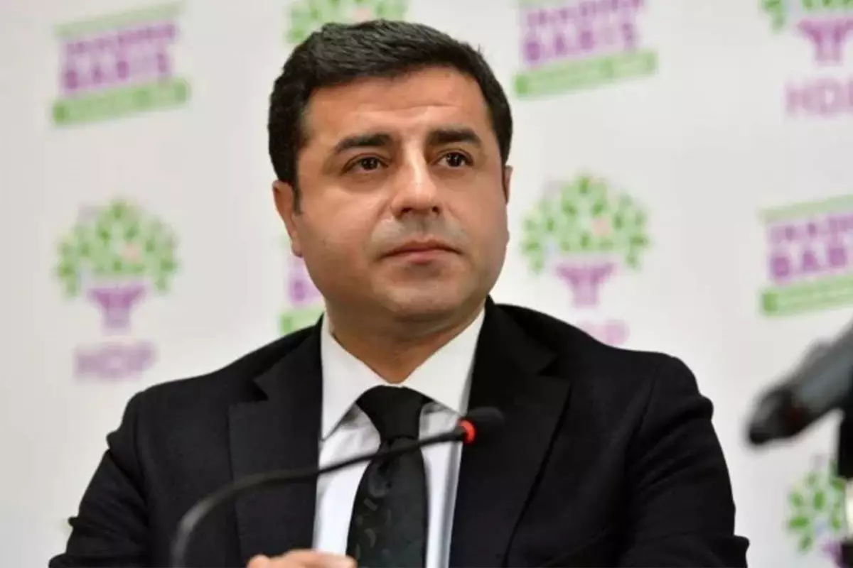 DEM Parti’den Selahattin Demirtaş İçin Meclis'e Başvuru