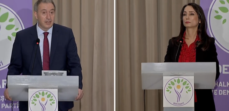 PKK Çekilme Kararının Ardından DEM Parti: “Barışın Kaybedeni Olmaz” 