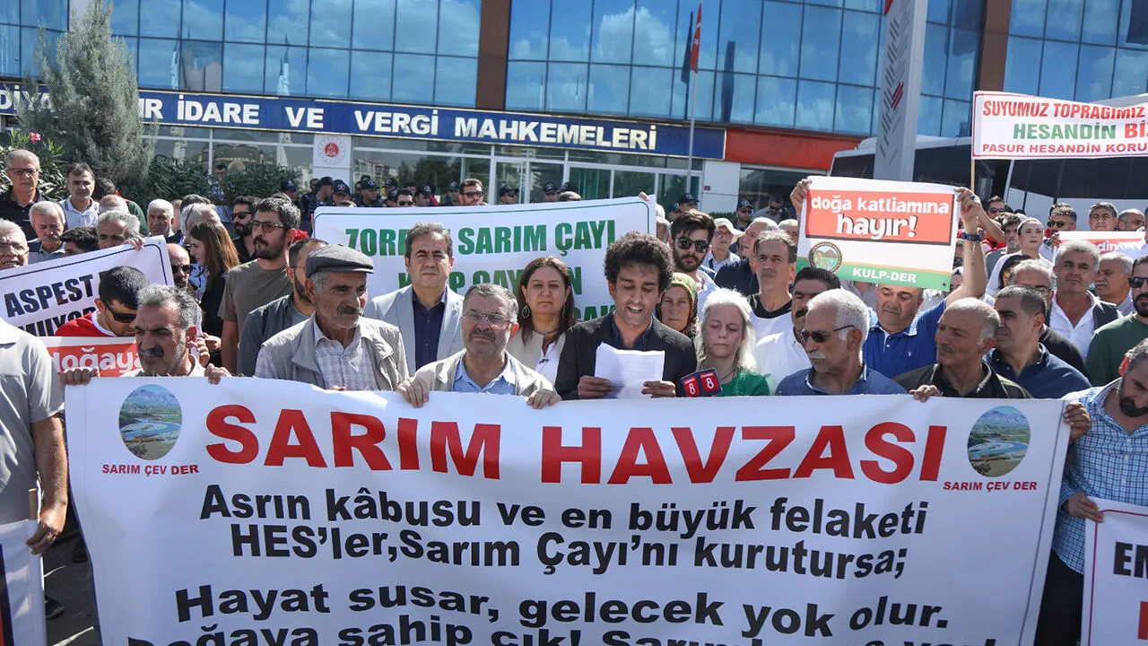 Diyarbakır’da Köylüler Mahkeme Önünden Seslendi: Doğaya Dokunma!