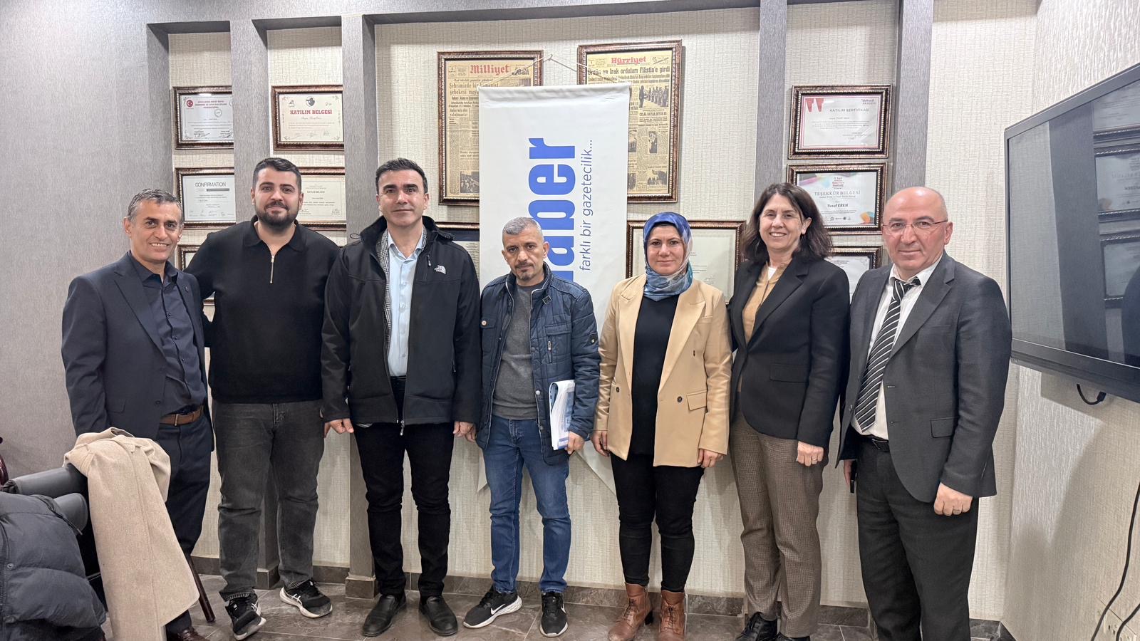 KESK Heyetinden Ne Haber’e Ziyaret