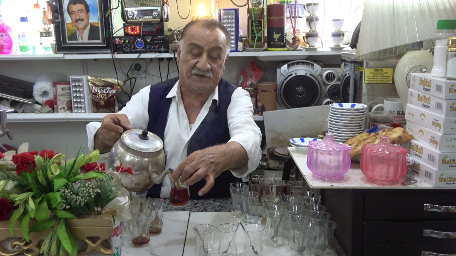 Kahveci Celo: Cizre’nin 67 Yıllık Çay Emekçisi