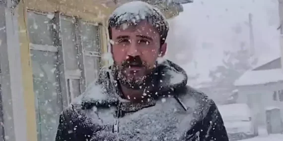 Doğu Buz Kesti; 2 İlçe -25 Dereceyi Gördü!