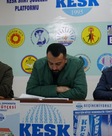 KESK: “Halktan, Emekten, Eşitlikten, Adaletten Yana Bir Bütçe İstiyoruz!”