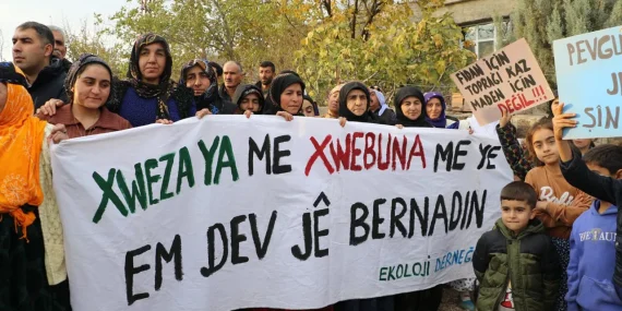 Diyarbakır’da Maden Protestosuna Zırhlı Abluka