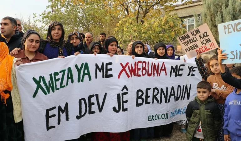 Diyarbakır’da Maden Protestosuna Zırhlı Abluka