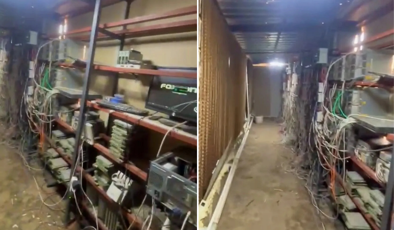 Ahırdan Çıkan Gizli Kripto Madenciliği Tesisi Yakalandı