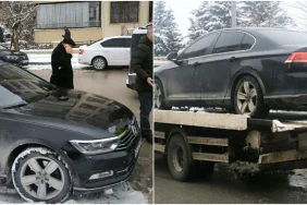 Kayyım Dönemi Borcu Nedeniyle Belediye Başkanının Makam Aracına Haciz