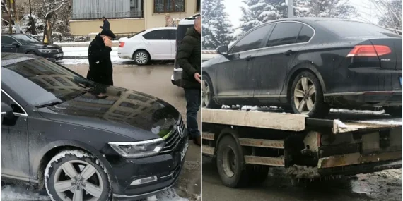 Kayyım Dönemi Borcu Nedeniyle Belediye Başkanının Makam Aracına Haciz