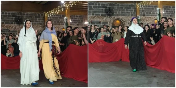 Diyarbakır’da 15 Bölgenin Kürt Kıyafetlerinin Defilesi Yapıldı