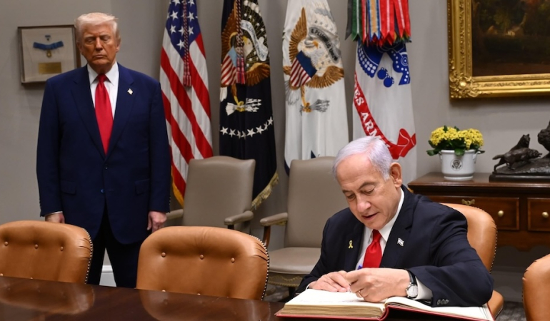 ABD Başkanı Trump, İsrail Başbakanı Netanyahu ile görüştü