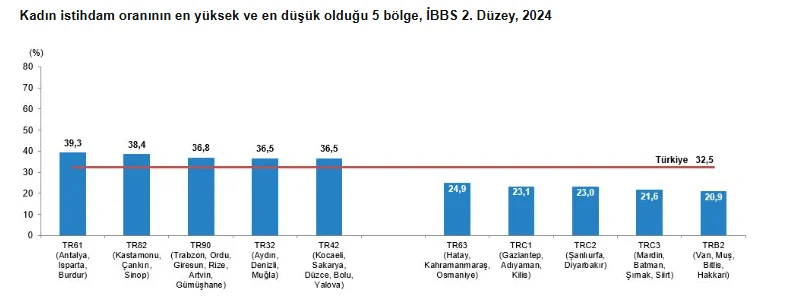 TÜİK Verileri: Kadınların İstihdam Oranı Erkeklerin Yarısından Daha Az!